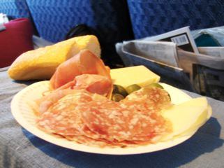 Airplane Charcuterie Plate