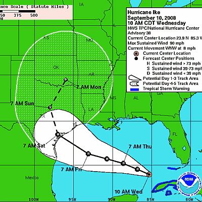 Ike Strikes Texas Ike Strikes Texas