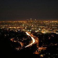 Nighttime Los Angeles