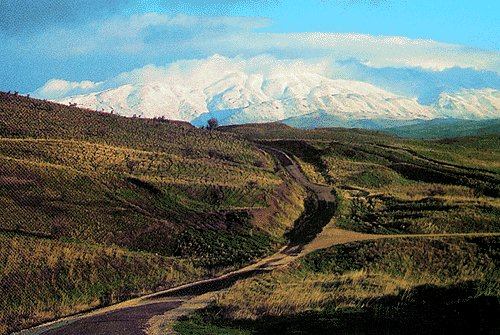 Looking toward Mt. Hermon