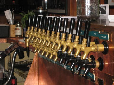 Mmmm, beer on tap