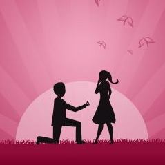 Romantic proposal