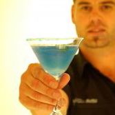 Barman with drink