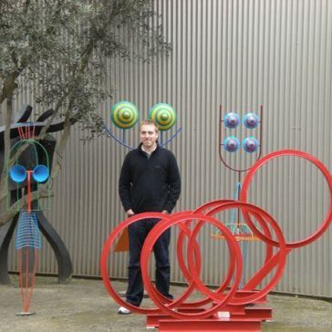 Amid art at Cornerstone Sonoma