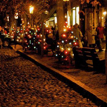 Nantucket Christmas stroll