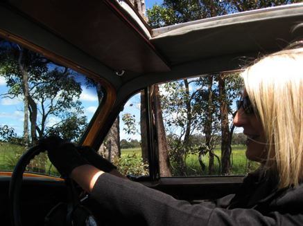 Host, guide and driver Nola