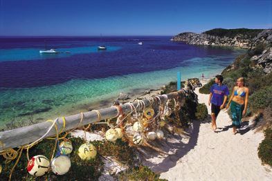 Parker Point on Rottnest Island - Western Australia